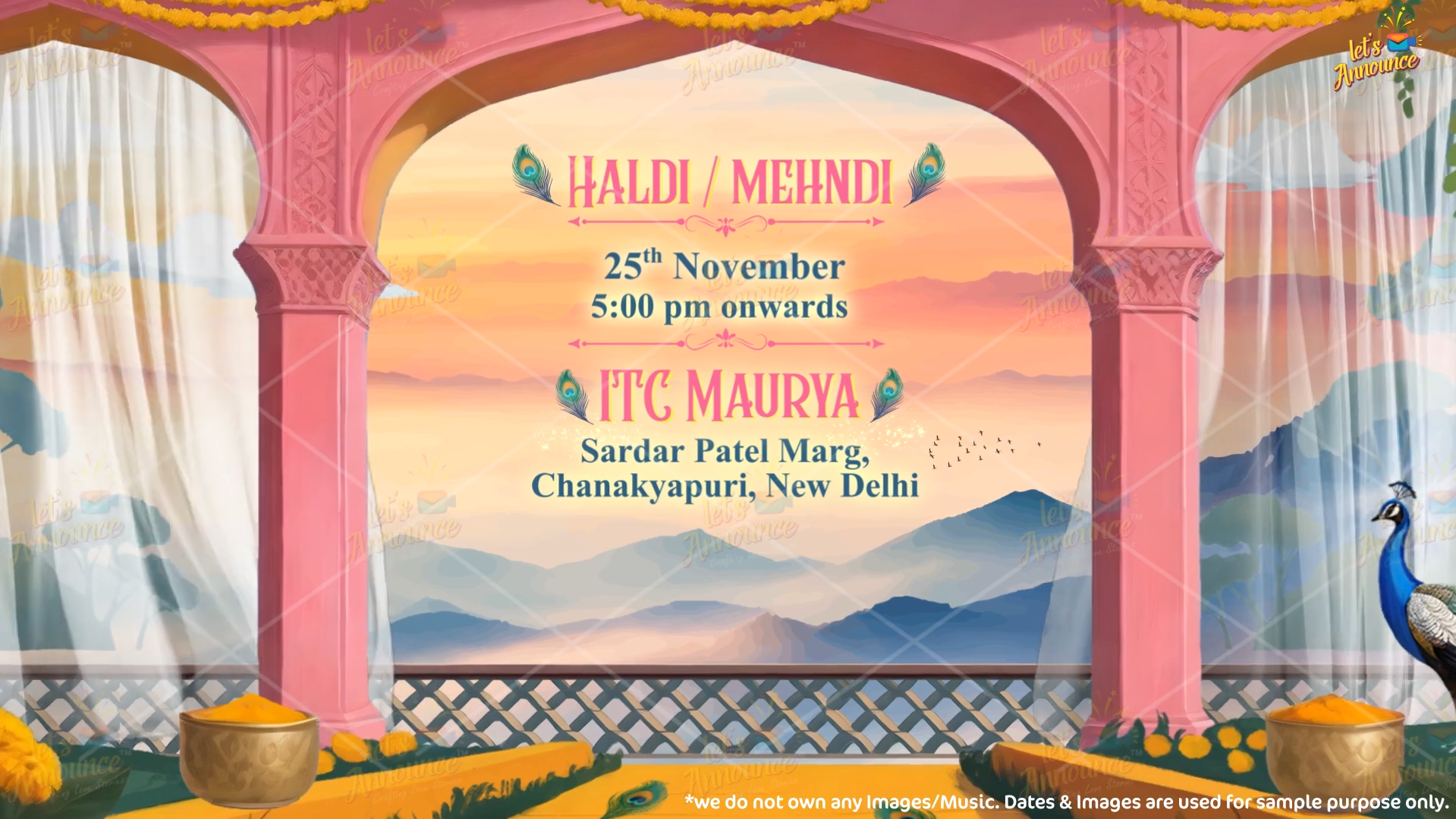 Radha Krishna Wedding Invite -80 sec (USD 110$)