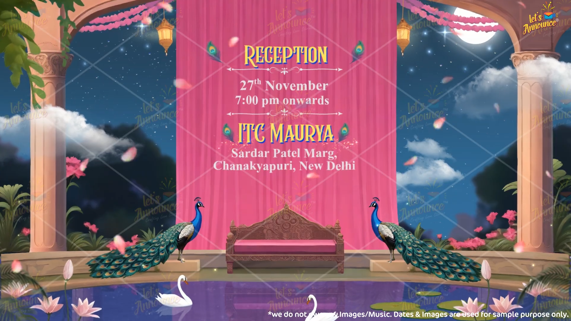 Radha Krishna Wedding Invite -80 sec (USD 110$)