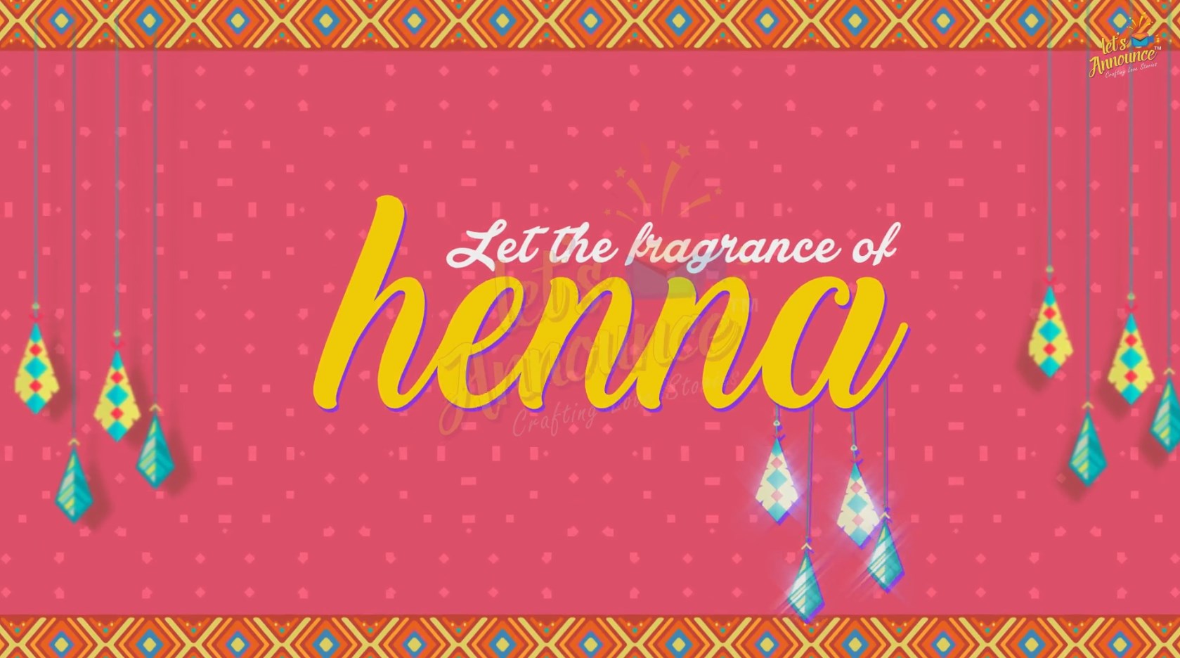 Indian Wedding and Sangeet Invitation-44 sec(USD 85$)