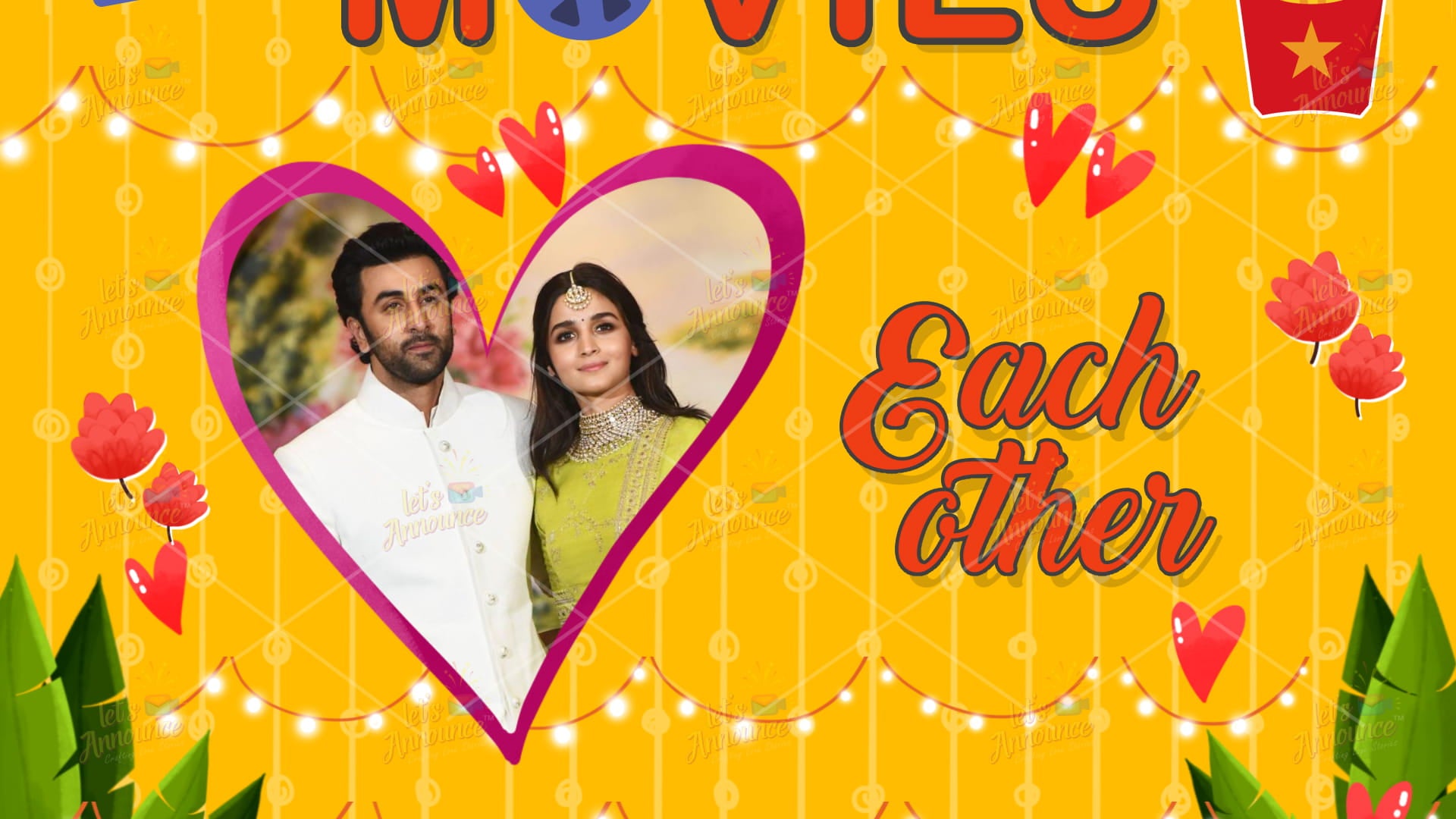 Quirky Wedding Invitation-72 sec (USD 100$)