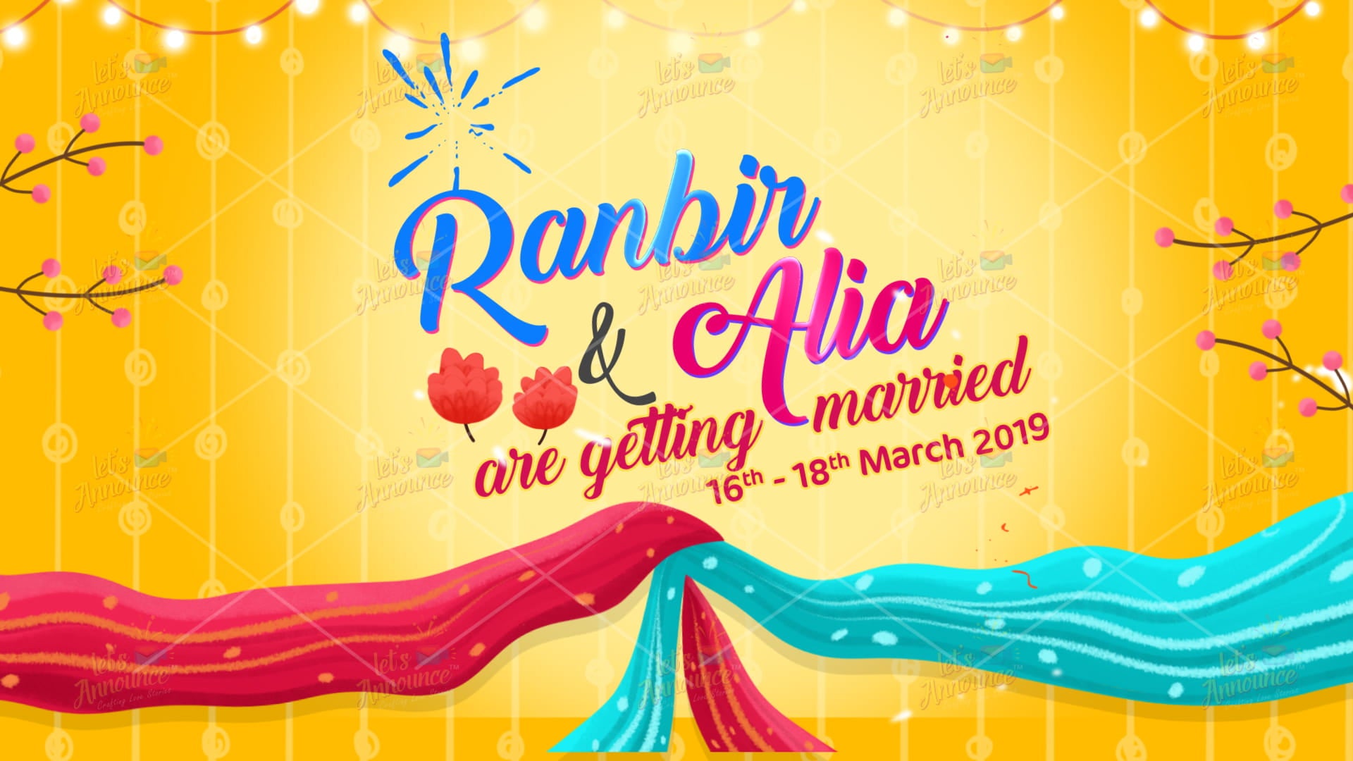 Quirky Wedding Invitation-72 sec (USD 100$)
