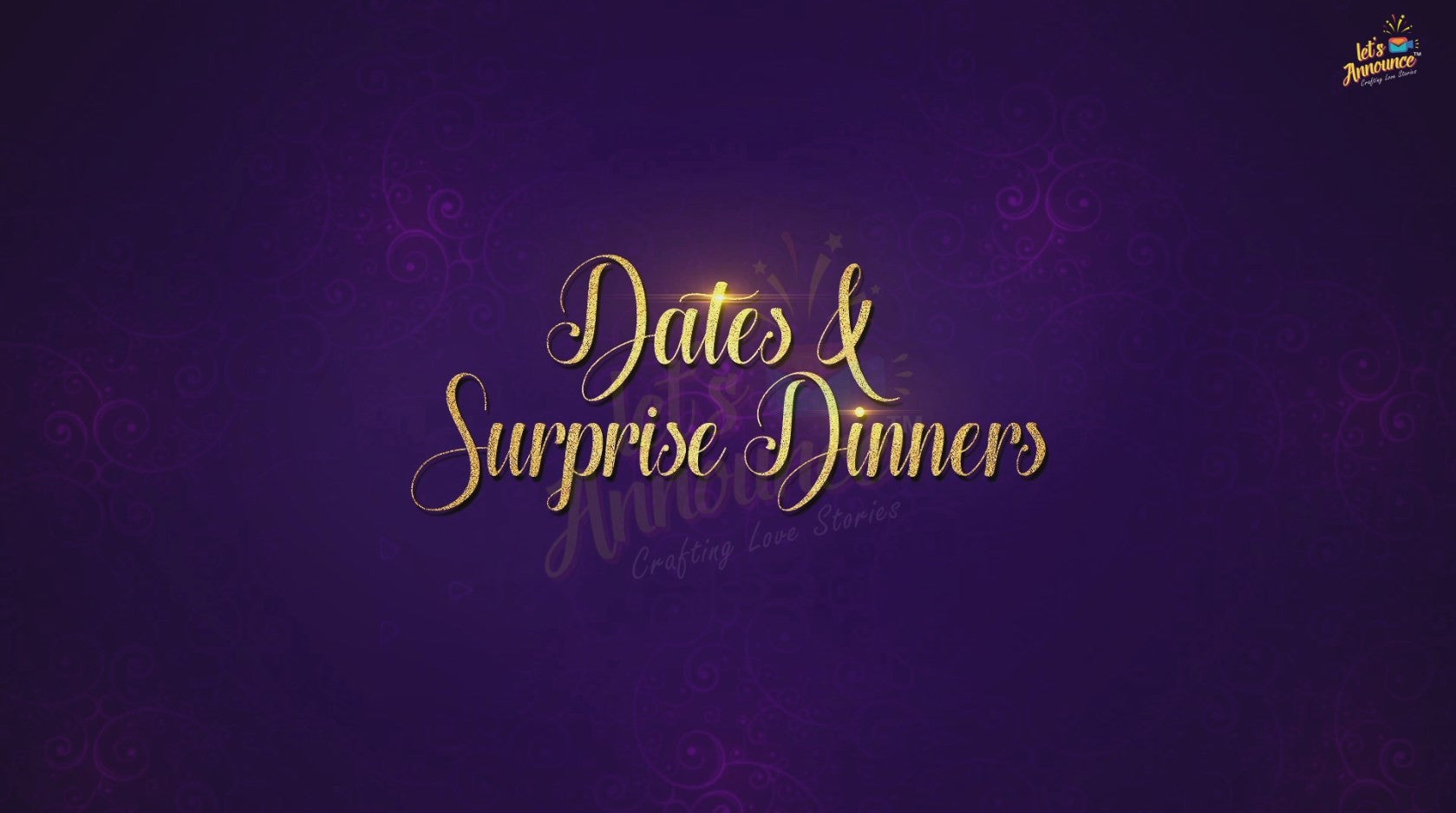 Royal Wedding Invite-68 sec(USD 75$)