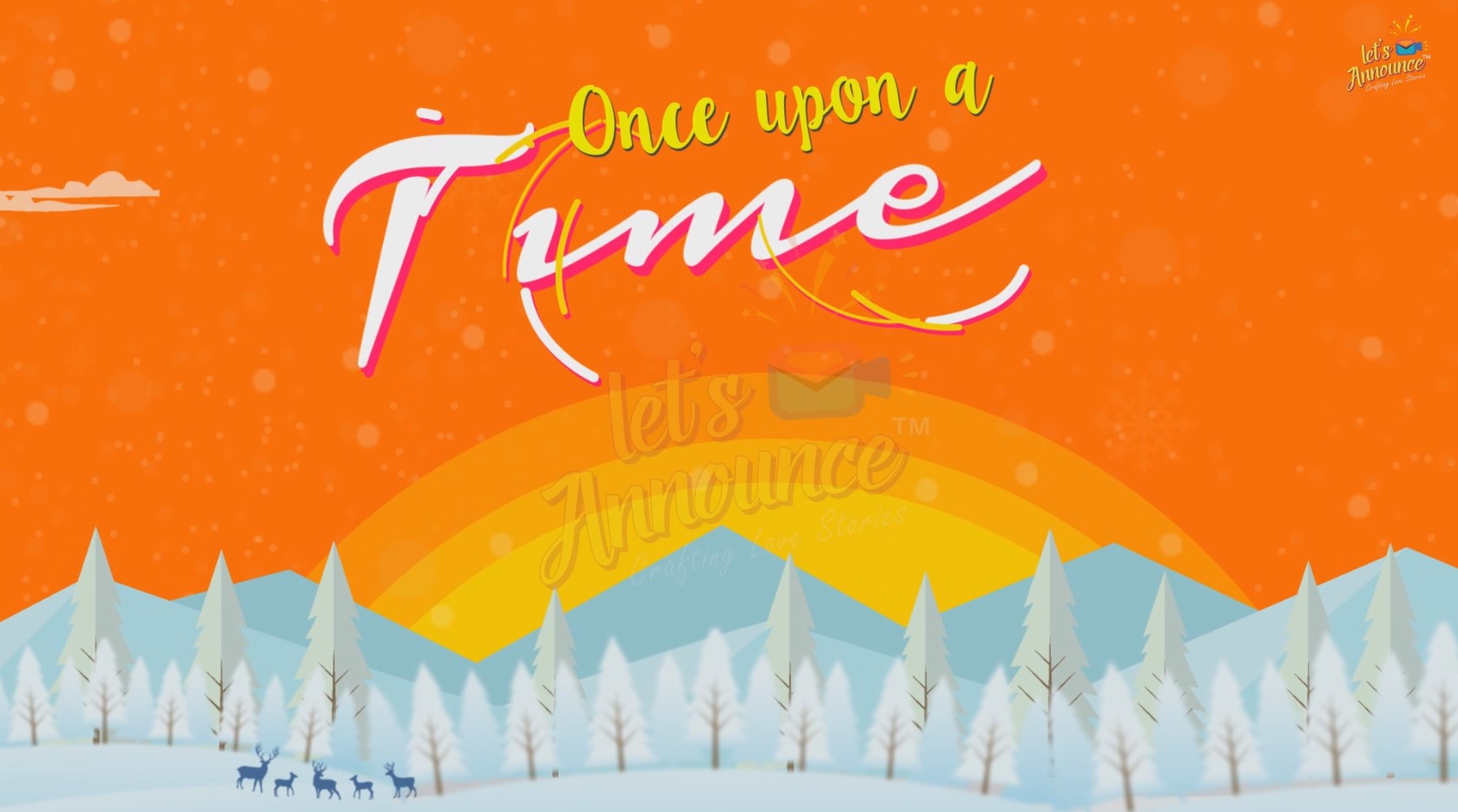 Fairytale Wedding Invite-63 sec(USD 85$)