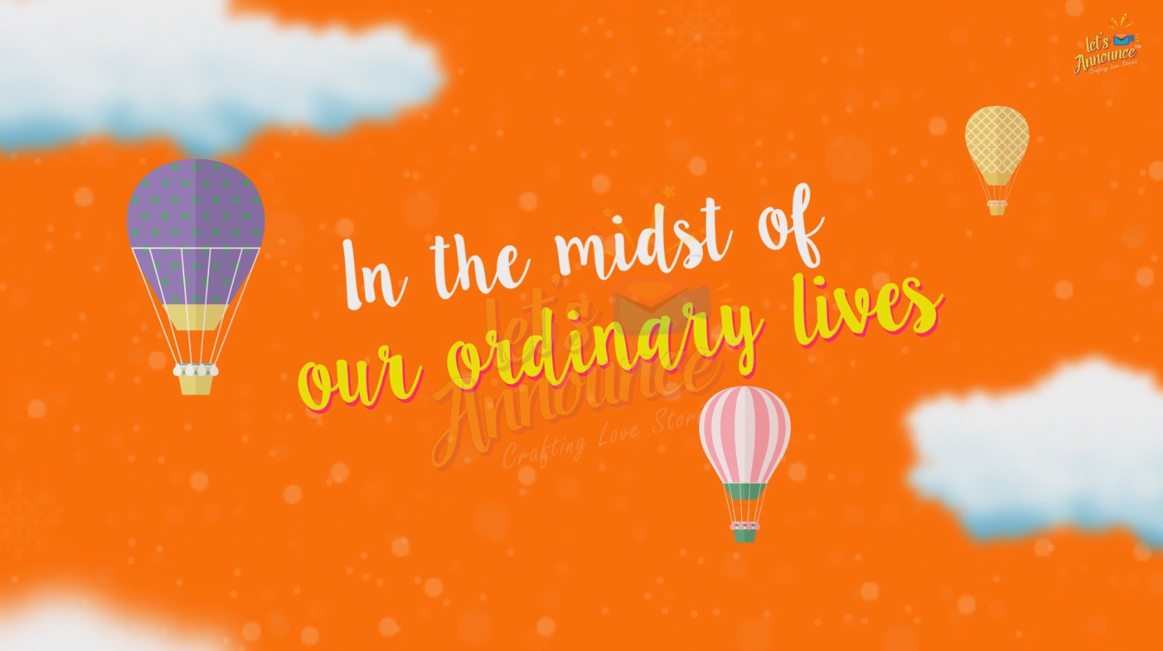 Fairytale Wedding Invite-63 sec(USD 85$)