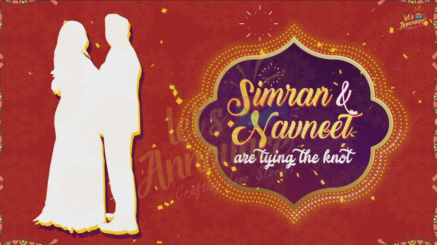 Destination Wedding Invite-75 sec(USD 105$)