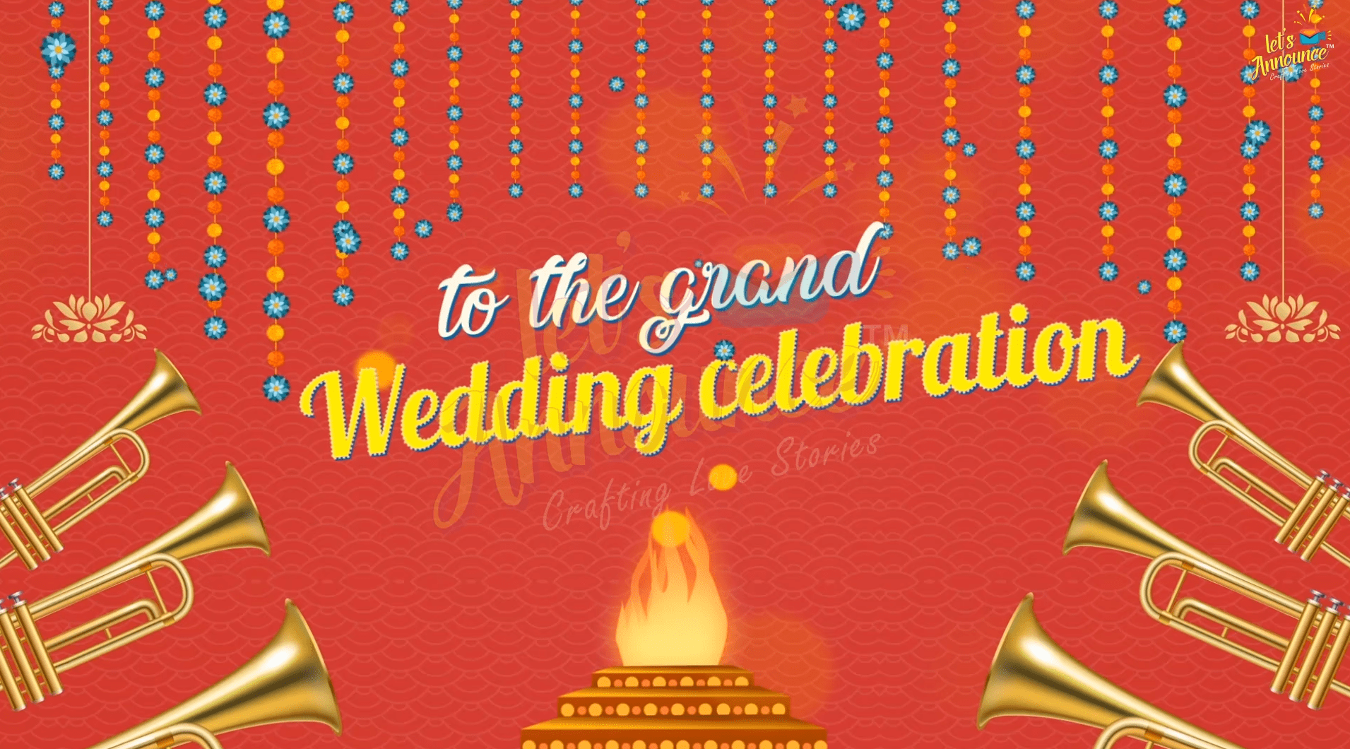 Majestic Wedding Invite-80 sec(USD 115$)