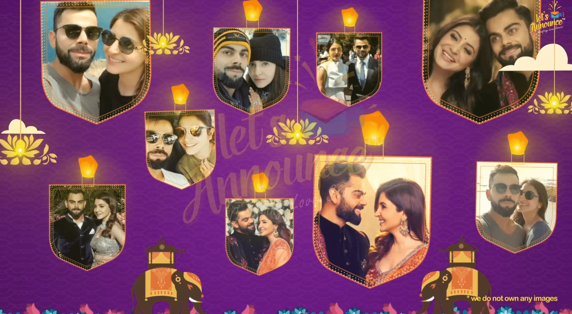 Majestic Wedding Invite-80 sec(USD 115$)