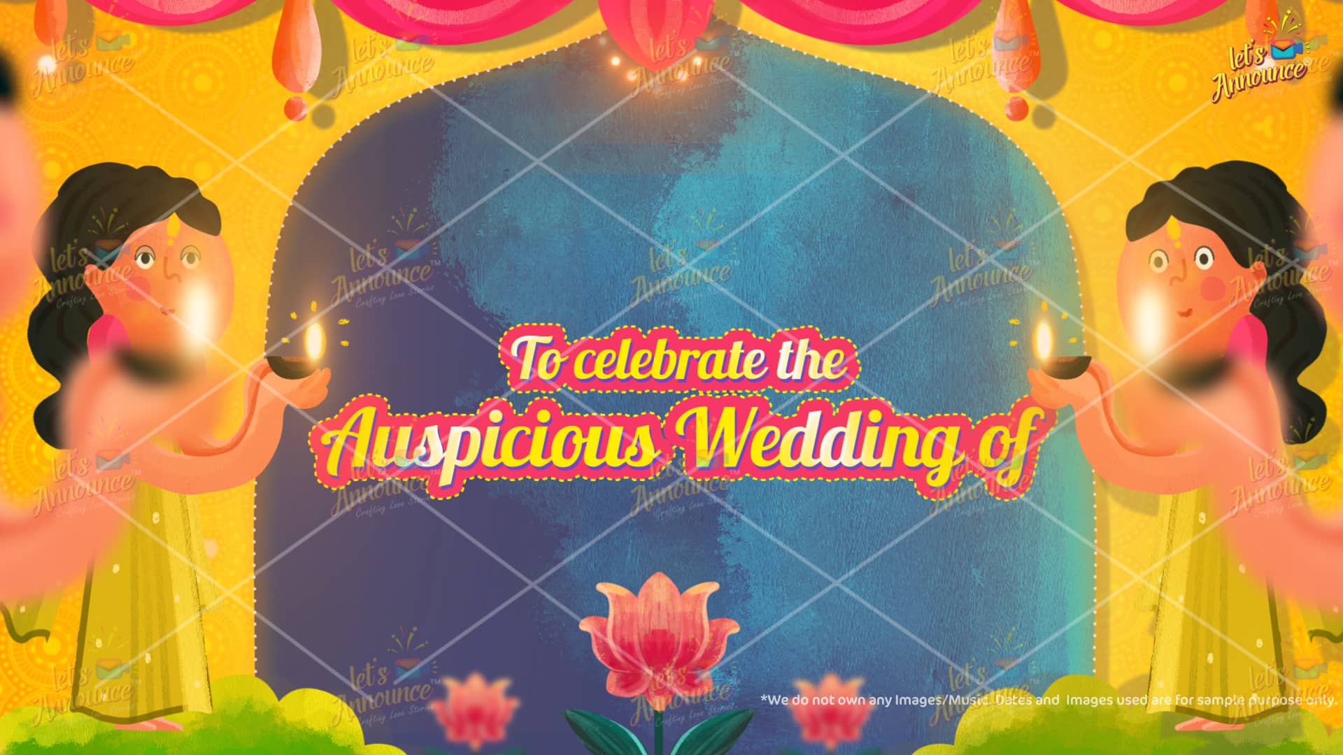 Quirky 2.0 Wedding Invitation-90 sec (USD 100$)