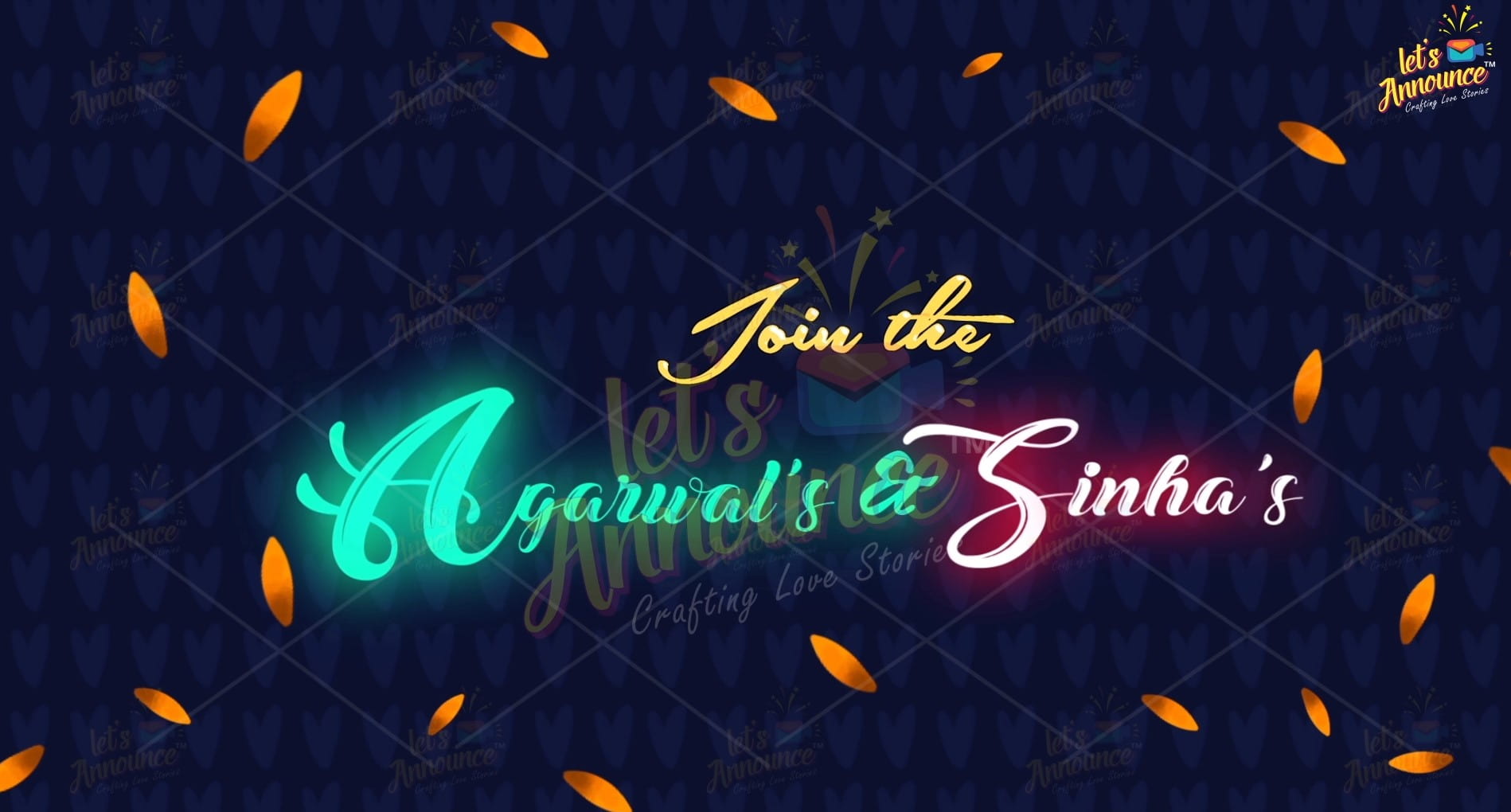 Doodle Wedding Invitation-86 sec(USD 110$)