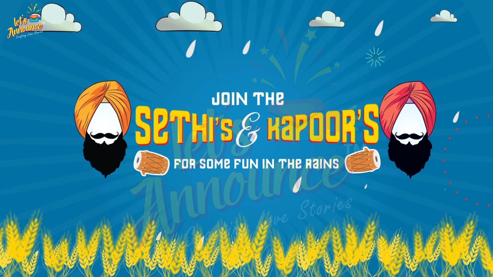 Punjabi Wedding Invite-68 sec(USD 105$)