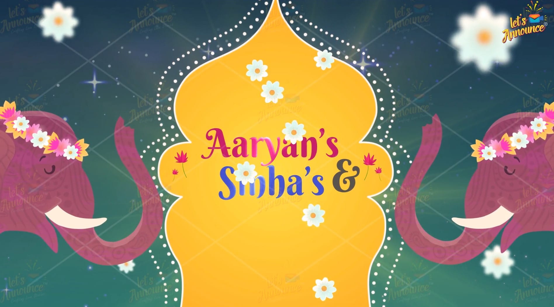 Eternal Love Wedding Invitation-83 sec (USD 105$)