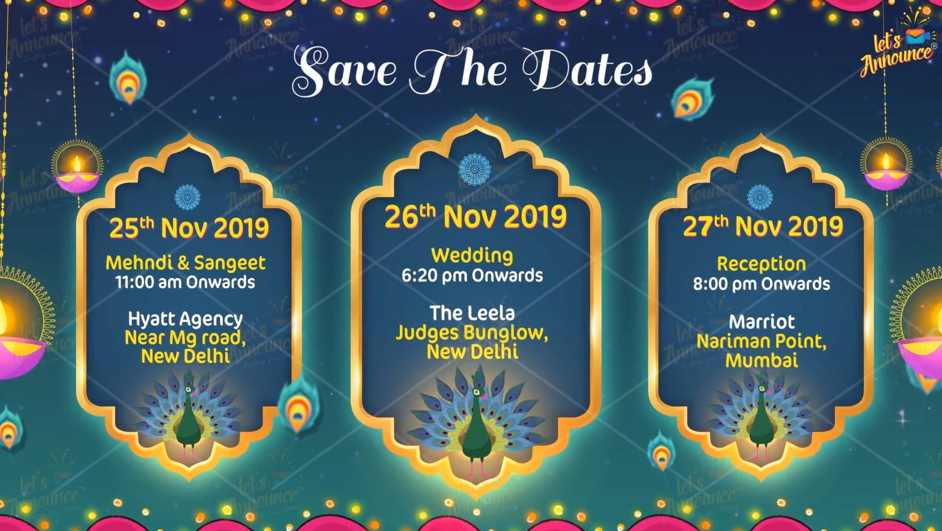 Eternal Love Wedding Invitation-83 sec (USD 105$)