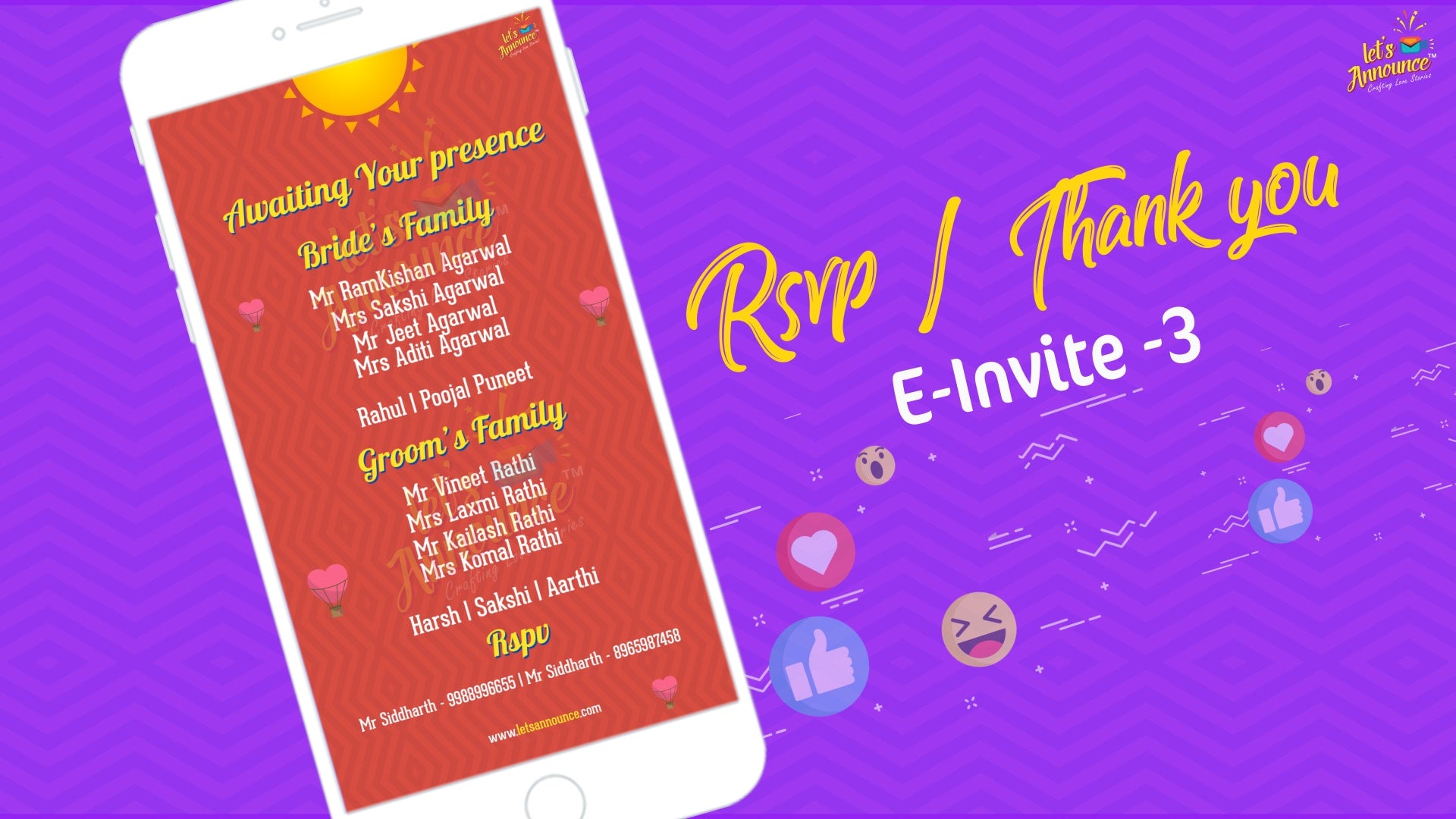 Party Invite E-Invite (USD 50$)