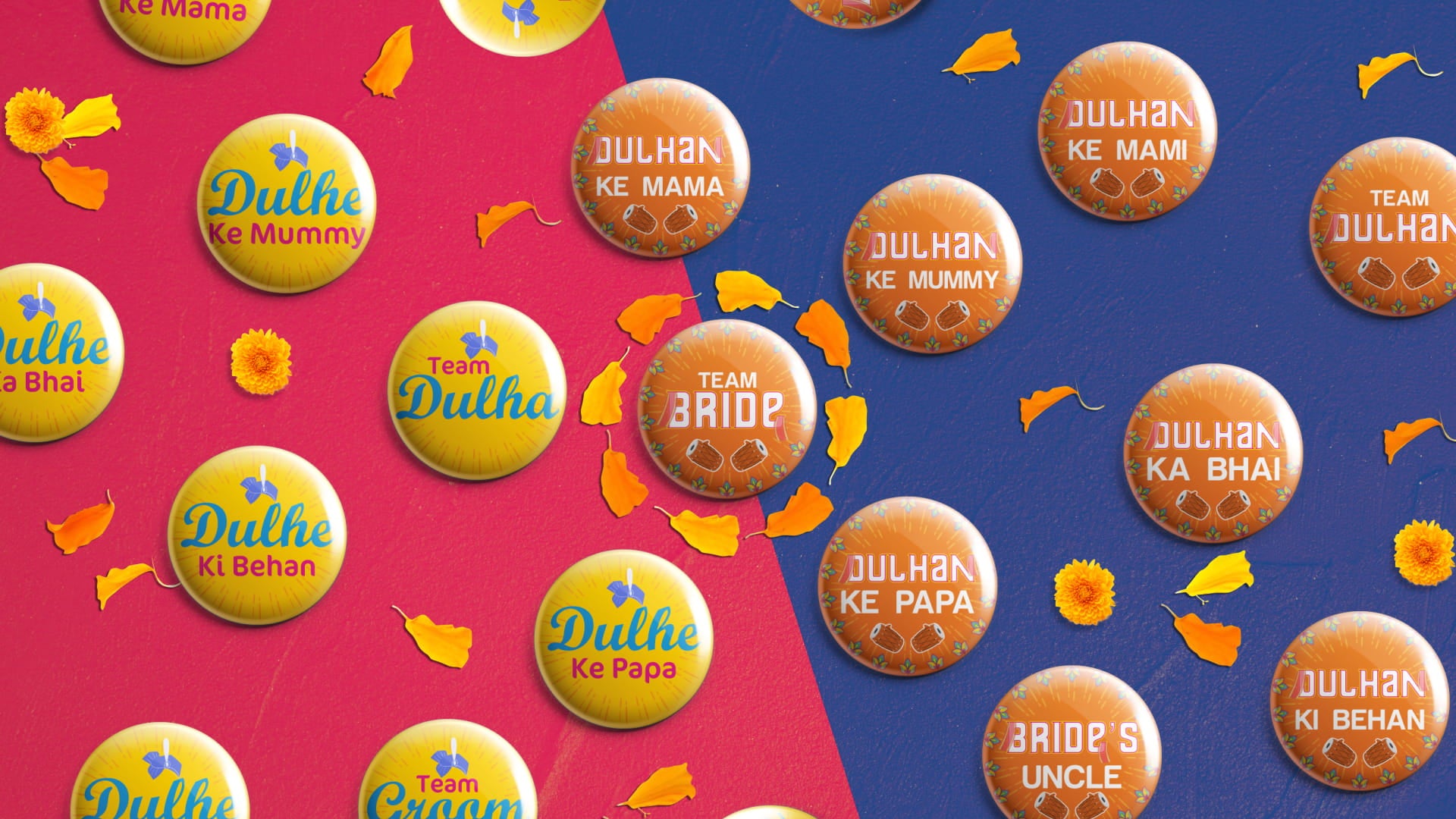 Punjabi Wedding Badges